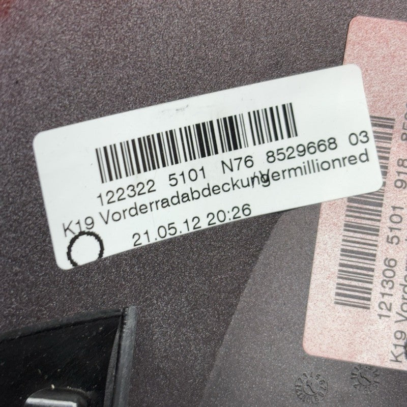 7727140 BMW C650 GT FRONT WHEEL COVER 2011 2012 2013 2014 2015 OEM 7725037