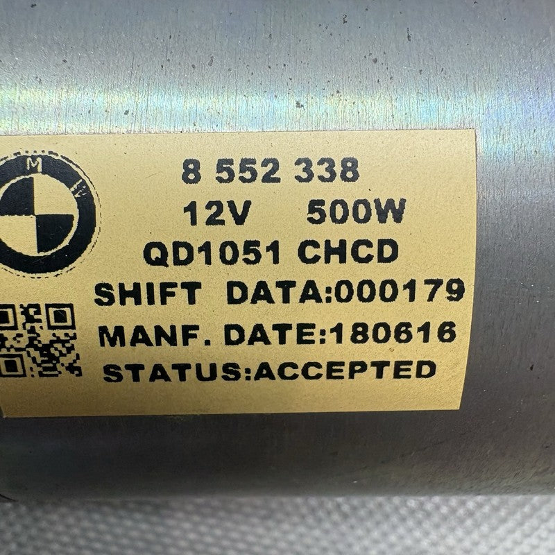 8552338 BMW C400X STARTER MOTOR 2018 2019 2020 OEM