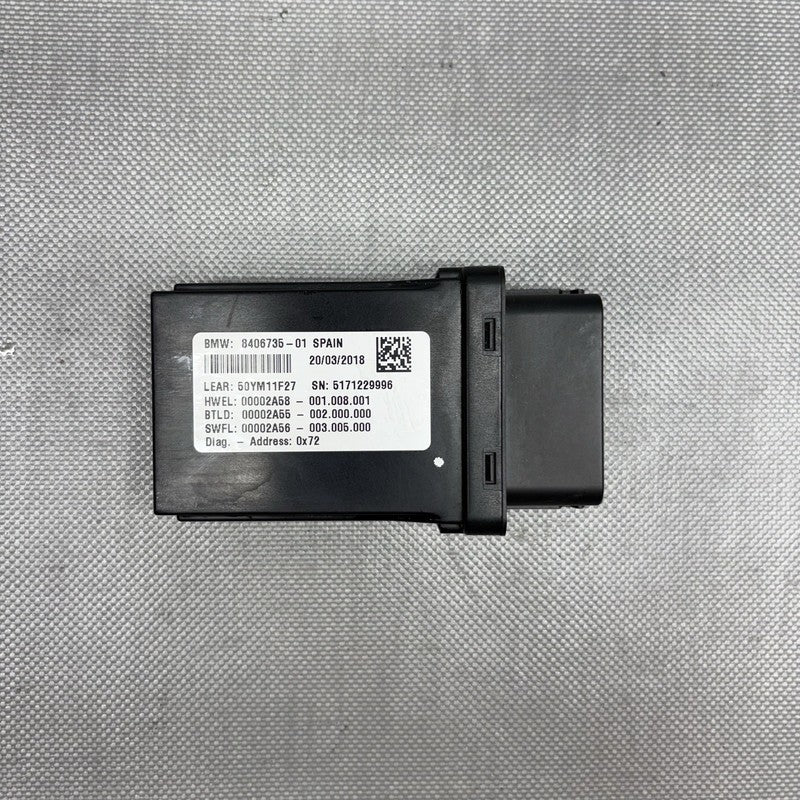 8406735 BMW C400X HEADLIGHT CONTROL MODULE 2018 2019 2020 OEM 8406735