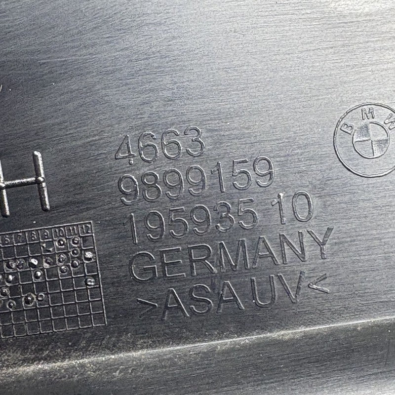 9899159 BMW F900R LEFT SIDE FRAME COVER FAIRIN FAIRING 2020 2021 2022 2023 2024 9899159