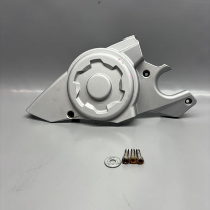 7678270 BMW F800ST ENGINE CHAIR SPROCKET COVER 2005 2006 2007 2008 2009 2010 2011 OEM