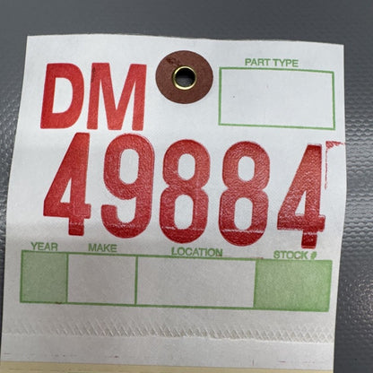 9443214 BMW R1300GS TROPHY LICENSE PLATE HOLDER WITH SIGNAL LIGHTS 2022 2023 2024 OEM