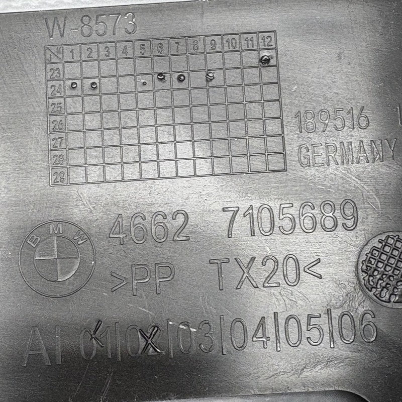 7105689 BMW R1300GS ADVENTURE REAR WHEEL COVER 2023 2024 2025 OEM 7105689