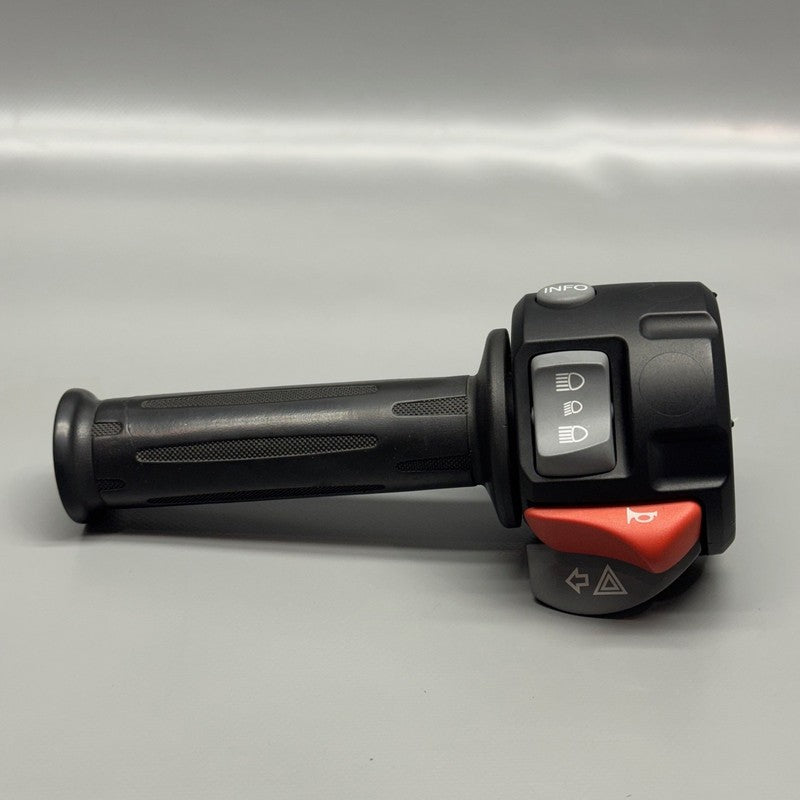 BMW F800ST HANDLE GRIP WITH SWITCH LEFT 2006 2007 2008 2009 2010 2011 