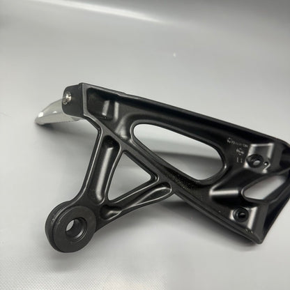 7660170 BMW K 1300S FOOTREST WITH HOLDER RIGHT REAR 2007-2011 2012 2013 2014 2015 OEM