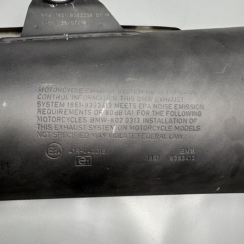 BMW G310GS MUFFLER 2019 2020 2021 2022 2023 OEM
