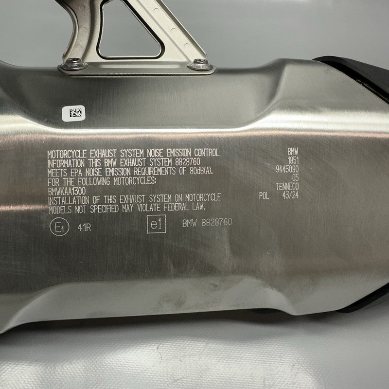 8828760 BMW R1300GS ADVENTURE REAR MUFFLER 2023 2024 2025 OEM 8828760
