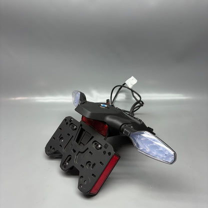 BMW M1000R TURN SIGNALS REAL PLATE BRACKET 2021 2022 2023 2024 OEM 710