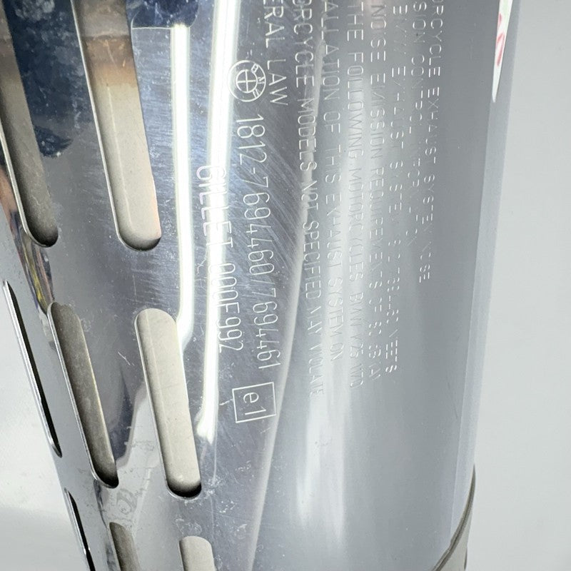 7694460 BMW R1200GS EXHAUST MUFFLER SILENCER 2009 2010 2011 2012 2013 OEM 7694460