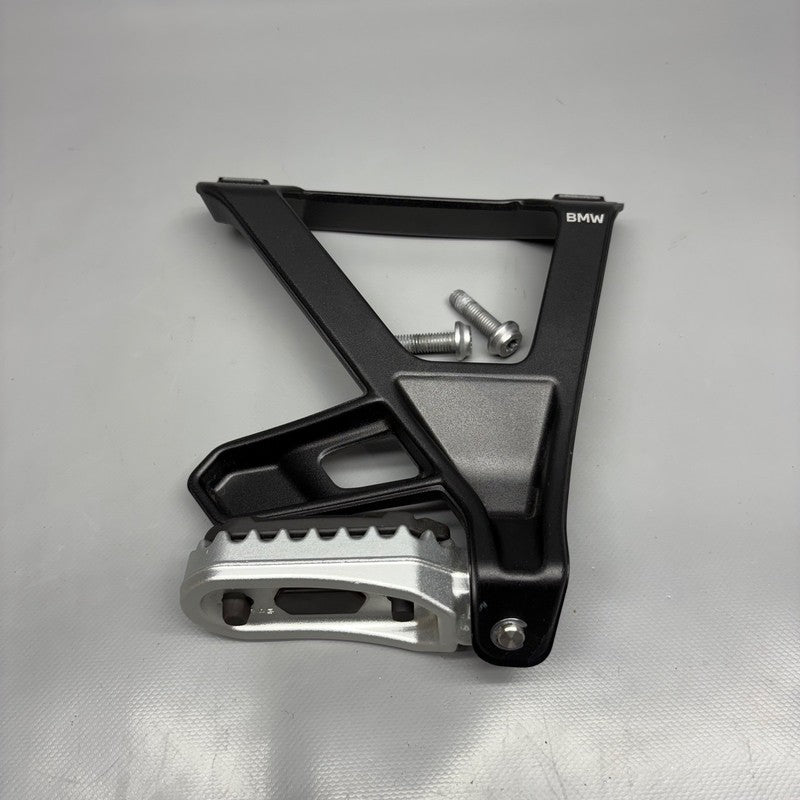 BMW R1300GS ADVENTURE FOOTPEG WITH BRACKET LEFT REAR 2023 2024 2025 OE