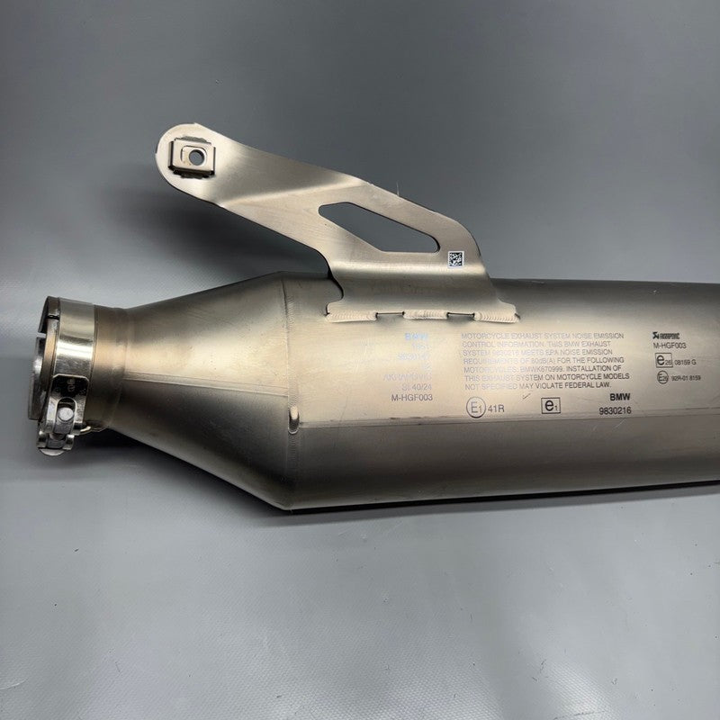 BMW S1000 R EXHAUST MUFFLER 2020 2021 2022 2023 2024 2025 OEM 9830216
