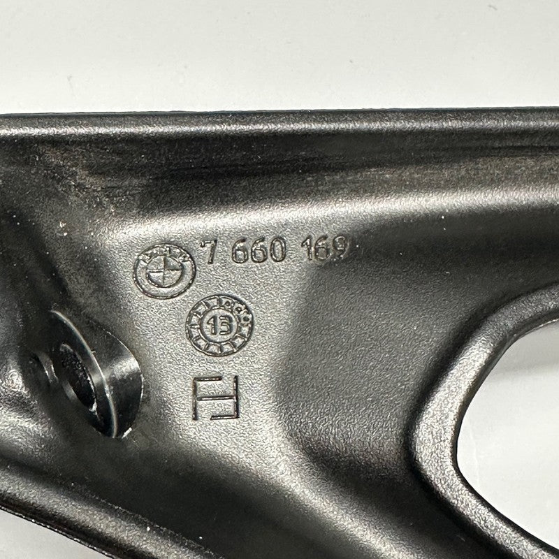 7660169 BMW K 1300S FOOTREST WITH HOLDER LEFT REAR 2007-2011 2012 2013 2014 2015 OEM