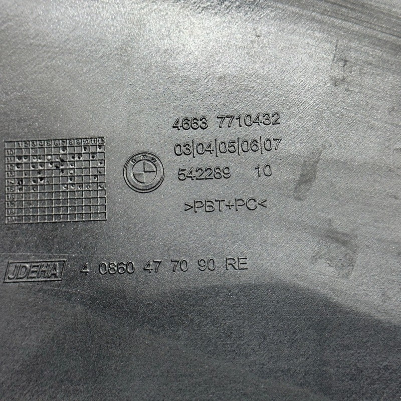 7710432 BMW K1600GT FAIRING COVER RIGHT 2010 2011 2012 2013 2014 2015 2016 OEM 7710432