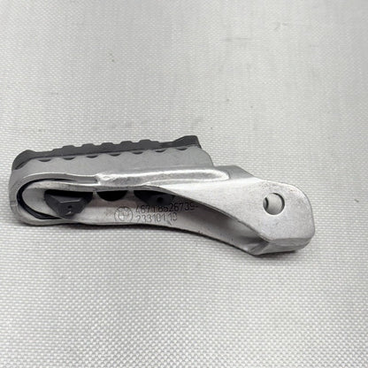 8526739 BMW R1250 GS FOOT PEG LEFT FRONT 2018 2019 2020 OEM 8526739