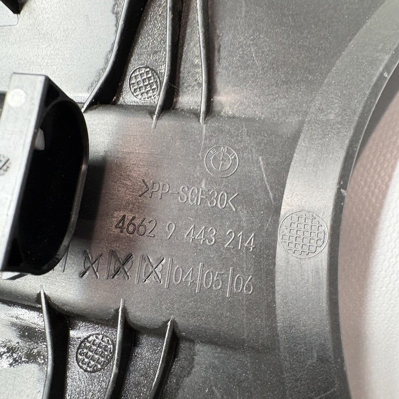 9443214 BMW R1300GS TROPHY LICENSE PLATE HOLDER WITH SIGNAL LIGHTS 2022 2023 2024 OEM