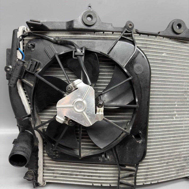 8551544 BMW S1000XR RADIATOR WITH FAN 2014 2015 2016 2017 2018 2019 OEM 8551544