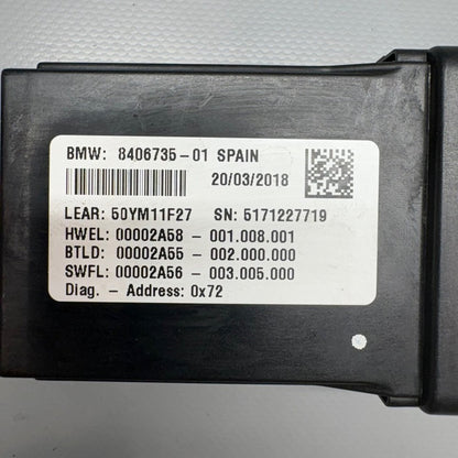 8406735 BMW C400X HEADLIGHT CONTROL MODULE 2018 2019 2020 OEM 8406735