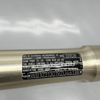 7664958 BMW R1200GS FRONT FORK RIGHT 2009 2010 2011 2012 2013 OEM  7664958