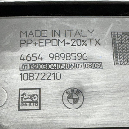 9898596 BMW R18 BACK PADDING TOPCASE BOTTOM 2020 2021 2022 2023 2024 OEM 9898596