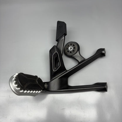 BMW R1300GS FOOTPEG WITH BRACKET RIGHT REAR 2022 2023 2024 OEM
