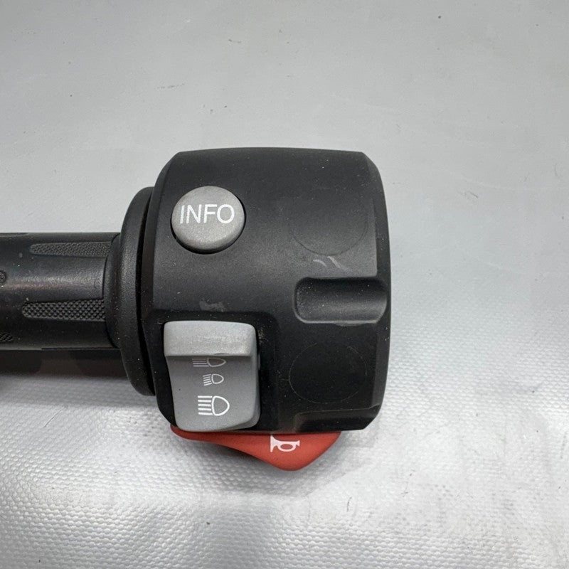F800ST BMW F800ST HANDLE GRIP LEFT WITH SWITCH 2005 2006 2007 2008 2009 2010 2011 OEM