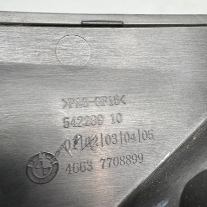 7708899 BMW K1600GT AIR DUCT LEFT 2011 2012 2013 2014 2015 2016 OEM 7708899