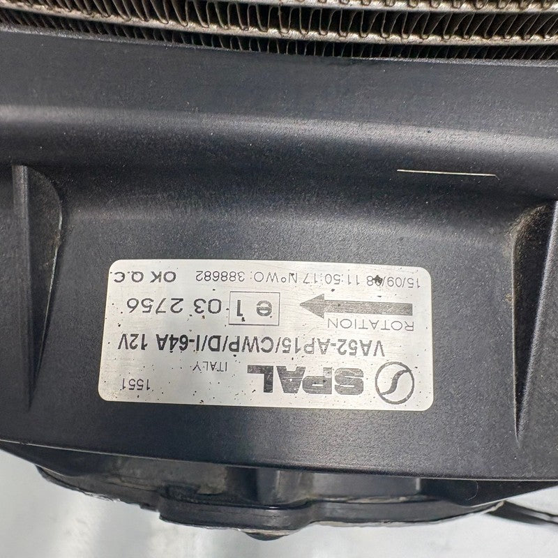 BMW K 1300S RADIATOR WITH FAN 2009 2010 2011 2012 2013 2014 2015 2016 