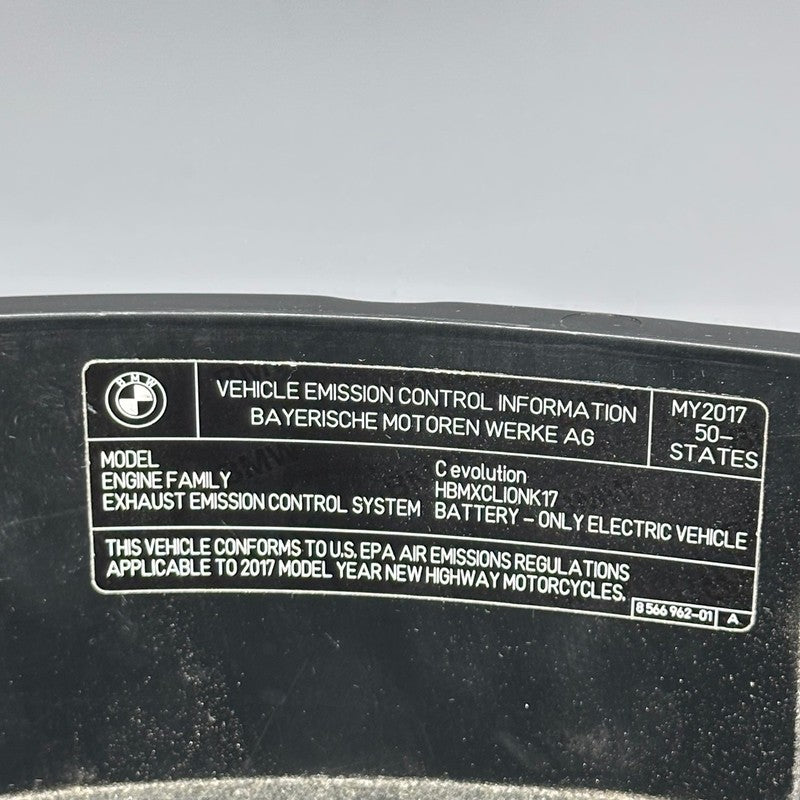 BMW C 650 EVOLUTION LUGGAGE BIN 2015 2016 2017 2018 OEM