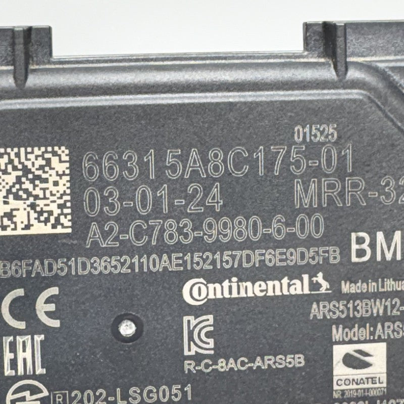 5A8C175 BMW R1300GS FRONT RADAR SENSOR 2022 2023 2024 OEM 5A8C175