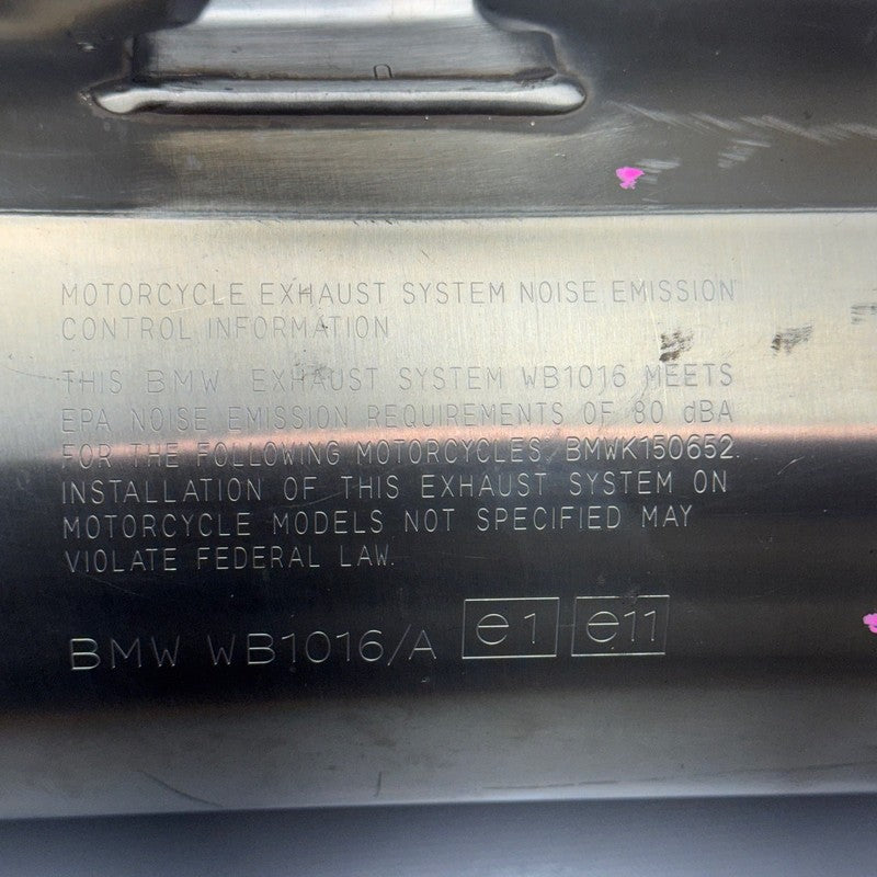 BMW G650X K15 MUFFLER 2006 2007 OEM