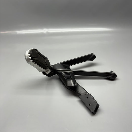 BMW R1300GS FOOTPEG WITH BRACKET LEFT REAR 2022 2023 2024 OEM