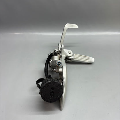7660154 BMW K 1300S FOOTPEG PLATE RIGHT 2007-2011 2012 2013 2014 2015 OEM 7660154