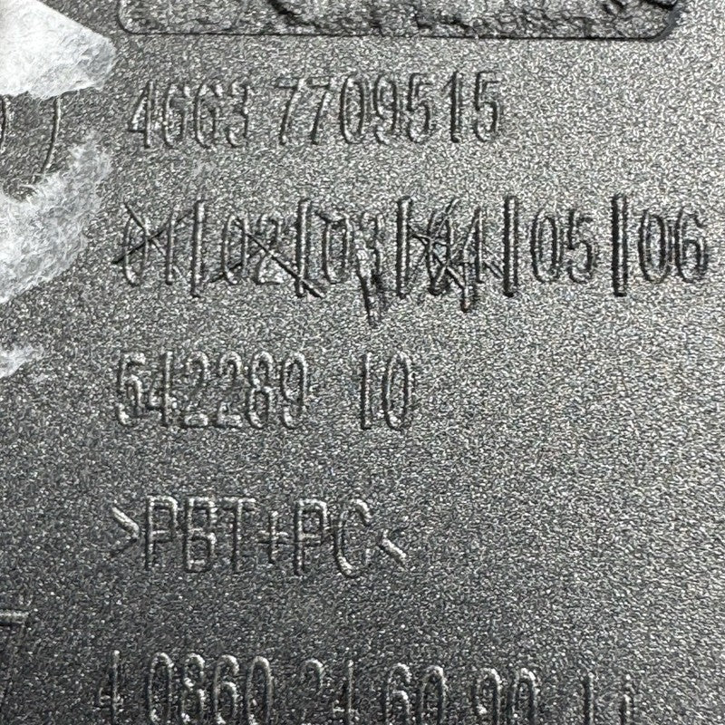 7715513 BMW K1600GTL FRONT LEFT SPEAKER TRIM FAIRING 2015 2016 2017 2018 2019 2020 2021 