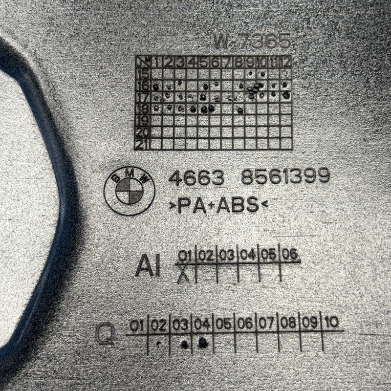 8556633 BMW R1250 GS TANK COVER TOP 2018 2019 2020 OEM 8561399