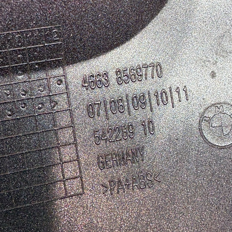 8569770 BMW S1000RR TRIM PANEL FOR AIRBOX 2021 2022 2023 2024 OEM 8569770