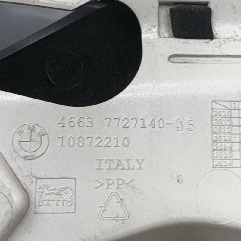 7727140 BMW G650GS SERTAO BODY PART FAIRING RIGHT FRONT 2010 2011 2012 2013 2014 OEM 