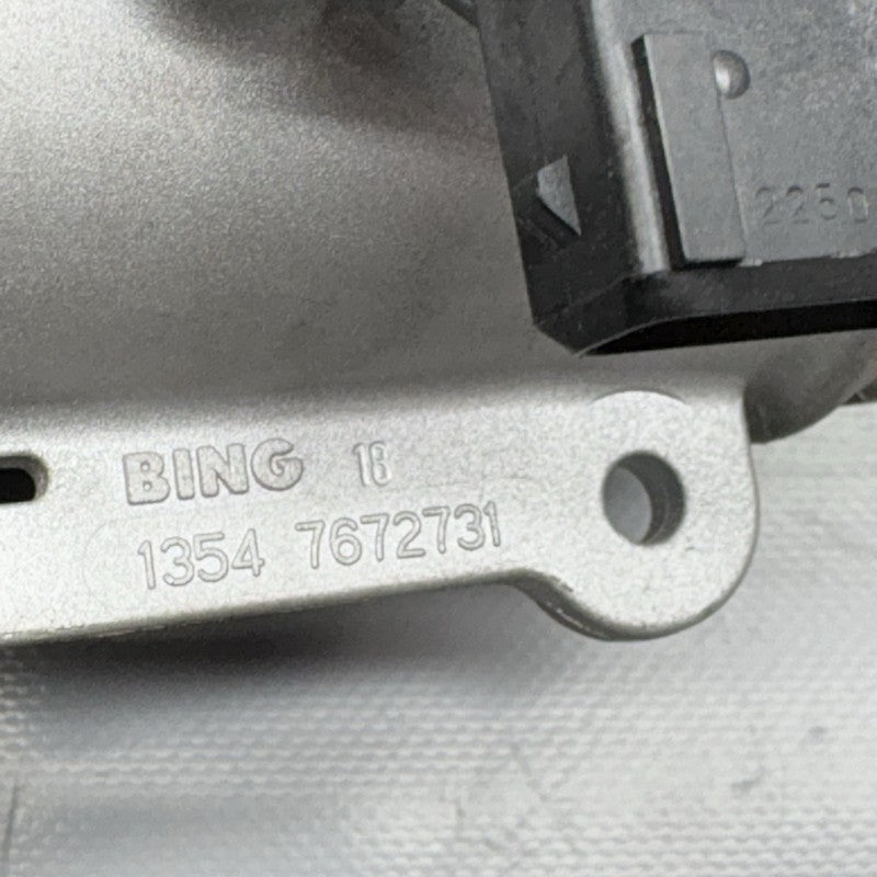 7672731 BMW R1200GS THROTTLE VALVE LEFT  2009 2010 2011 2012 2013 OEM 7672731