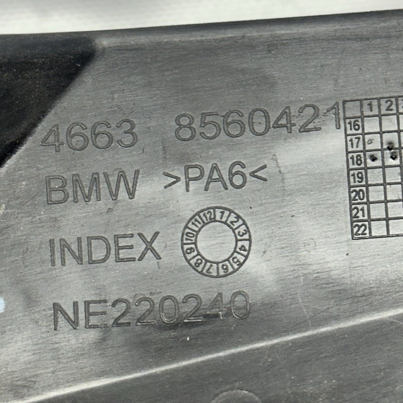 8560421 BMW G310GS LEFT INNER SIDE FAIRING COVER 2018 2019 OEM 8560421