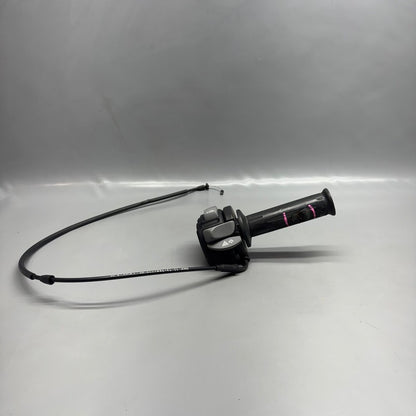 F800ST BMW F800ST HANDLE GRIP RIGHT WITH SWITCH 2005 2006 2007 2008 2009 2010 2011 OEM