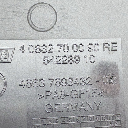 7693432 BMW R1200GS LATERAL TRIM PANEL COVERING RIGHT 2009 2010 2011 2012 2013 7693432