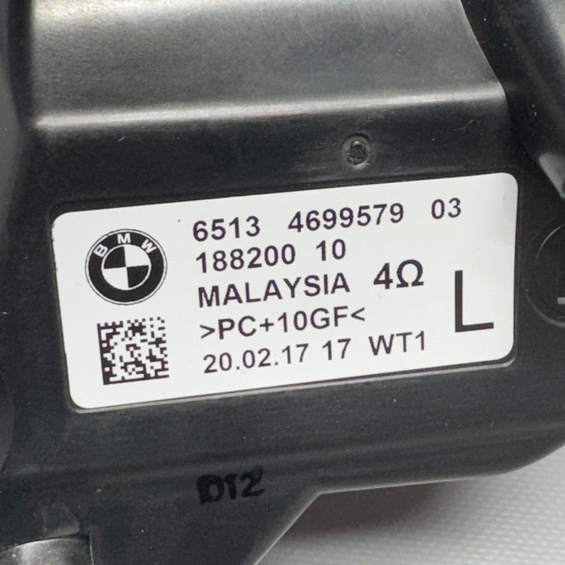 BMW K1600GTL LOUDSPEAKER LEFT 2015 2016 2017 2018 2019 2020 2021 OEM 4