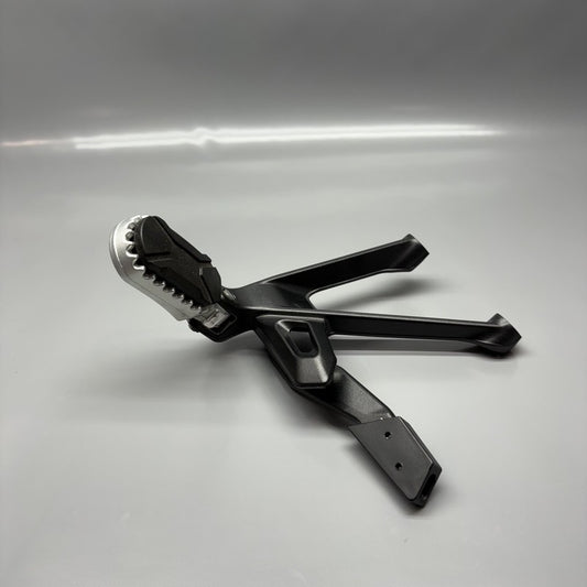 R1300GS BMW R1300GS FOOTPEG WITH BRACKET LEFT REAR 2022 2023 2024 OEM