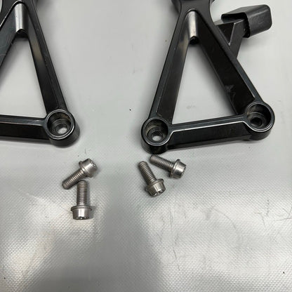 7717504 BMW K1600GTL FOOTPEG MOUNT LEFT RIGHT 2015 2016 2017 2018 2019 2020 2021 7717504