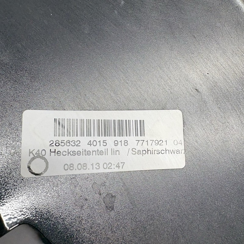 7675417 BMW K1300S FAIRING COVER LEFT REAR 2007-2011 2012 2013 2014 2015 OEM 7675417