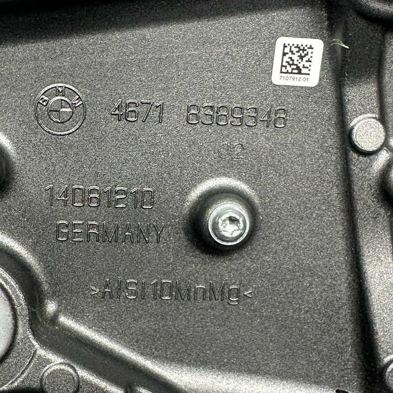 8389348 BMW K1600GTL FOOTREST RIGHT 2015 2016 2017 2018 2019 2020 2021 OEM 8389348