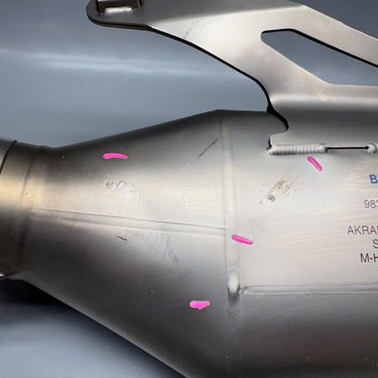 BMW M1000RR K66 SPORT MUFFLER 2023 2024 2025 2026 OEM 9830141