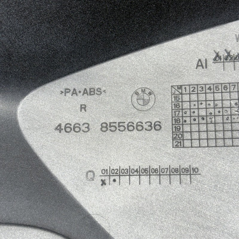 8556636 BMW R1250 GS TANK FAIRING RIGHT 2018 2019 2020 OEM 8556636