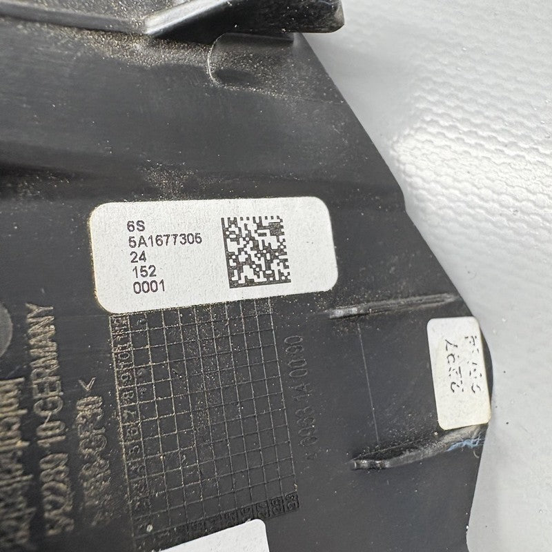 7107681 BMW M1000R TURN SIGNALS REAL PLATE BRACKET 2021 2022 2023 2024 OEM 7107681