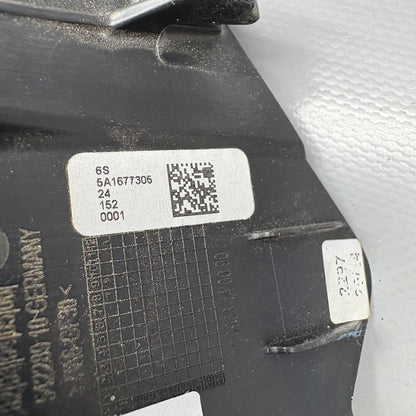 7107681 BMW M1000R TURN SIGNALS REAL PLATE BRACKET 2021 2022 2023 2024 OEM 7107681