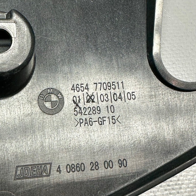 7709511 BMW K1600GT REAR TRIM COVER CENTER 2010 2011 2012 2013 2014 2015 2016 7709511